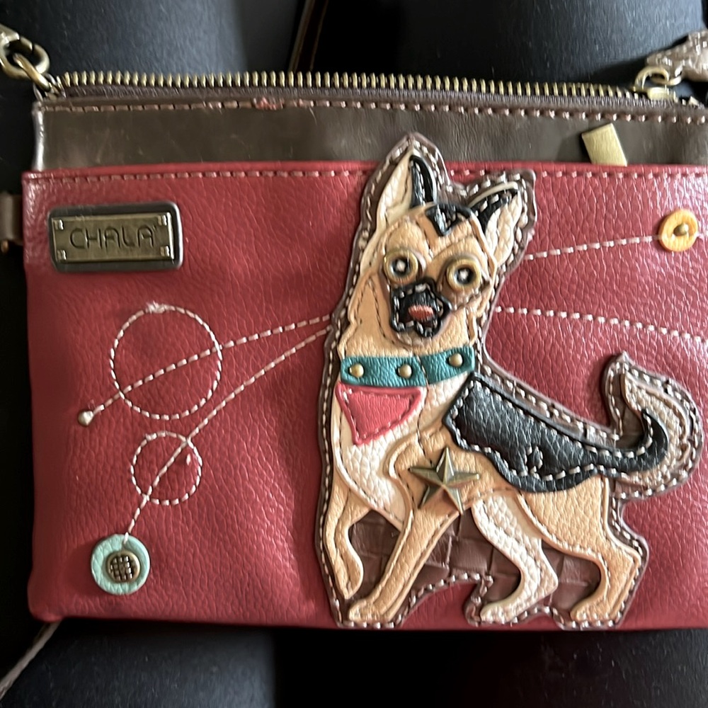 Chala German Shepherd purse